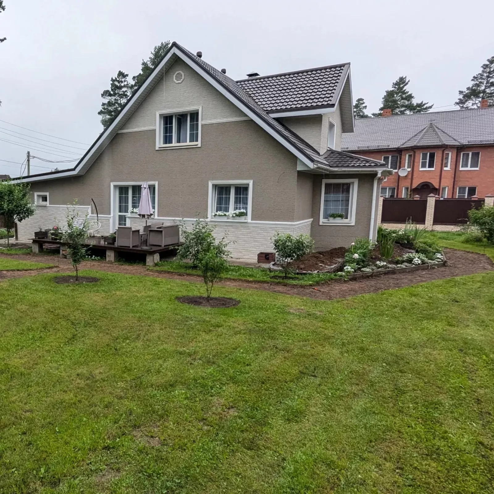 Бетонирование дорожек и площадок — фото 6